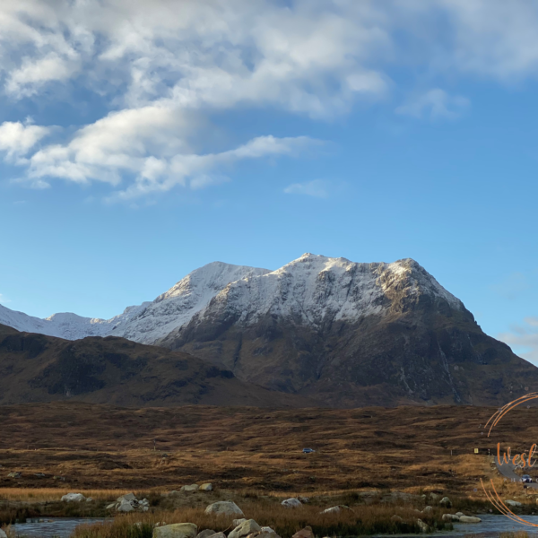 Snowy Mountains Of Glencoe